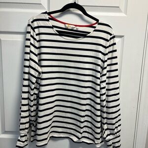 Boden Stripped Crewneck Shirt, size 16